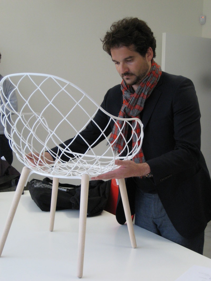 Piña Chair Magis prototype