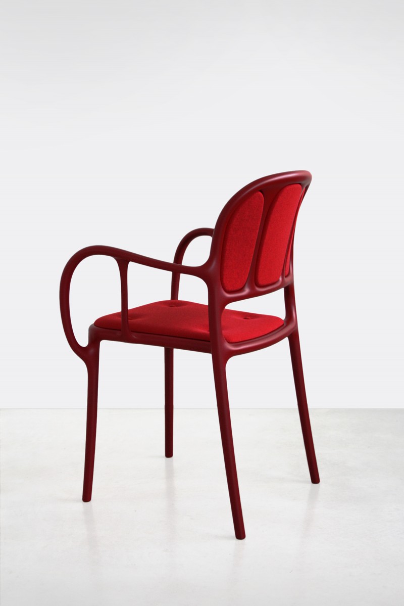 Milà Chair Red Cushion